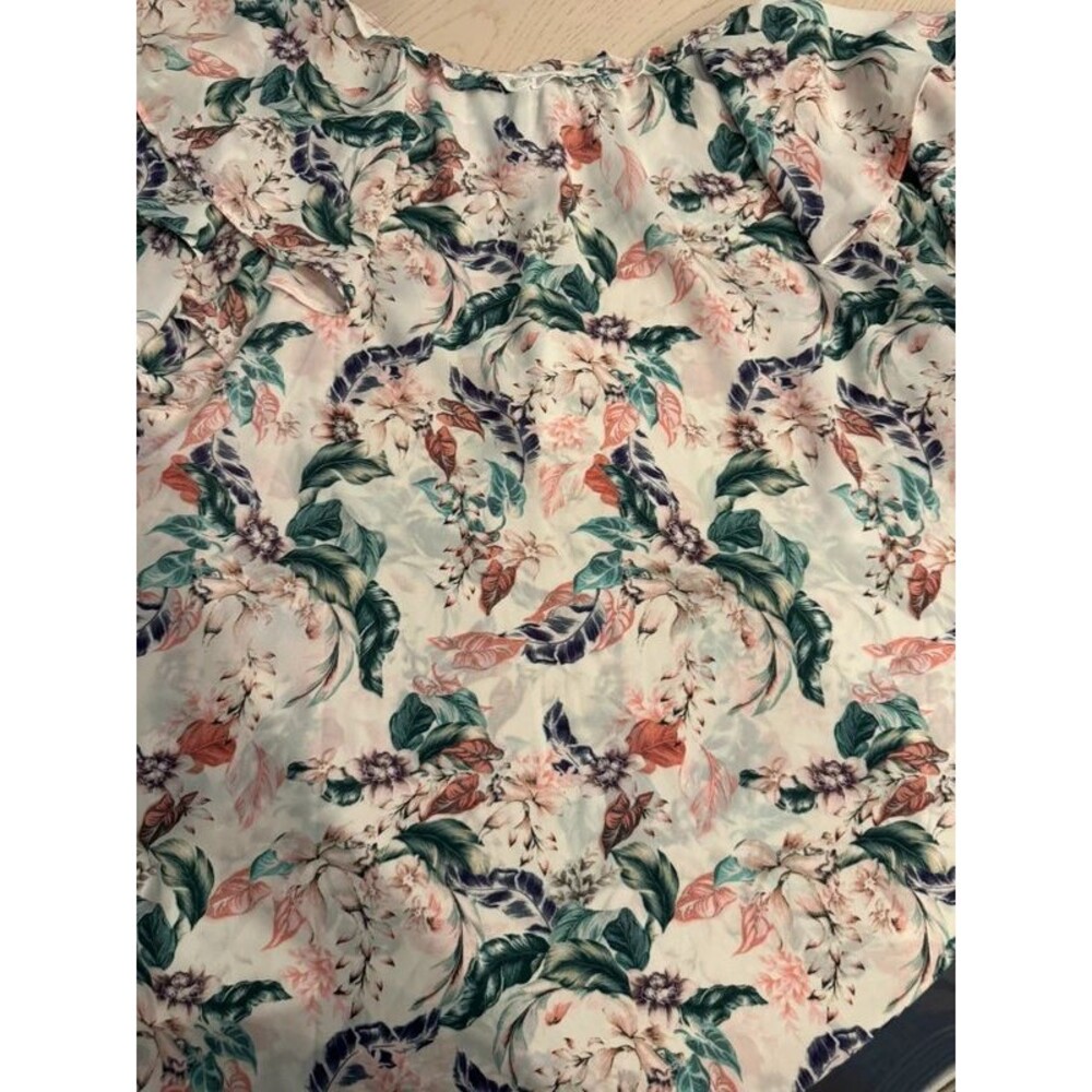 Alex & Lili Floral Ruffle Top - Picture 4 of 4